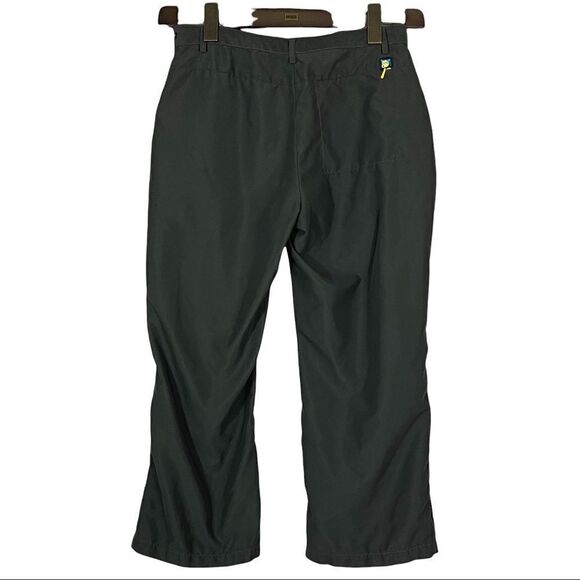 Dex Grey with Yellow Detail Y2K Crop Pant Size 9 - Picture 2 of 2